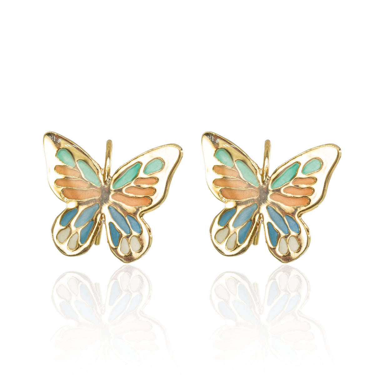 Arete Mariposa Colores