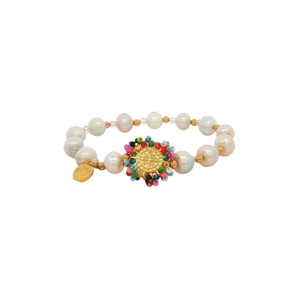Pulsera Perla San Benito Chaquira Colores