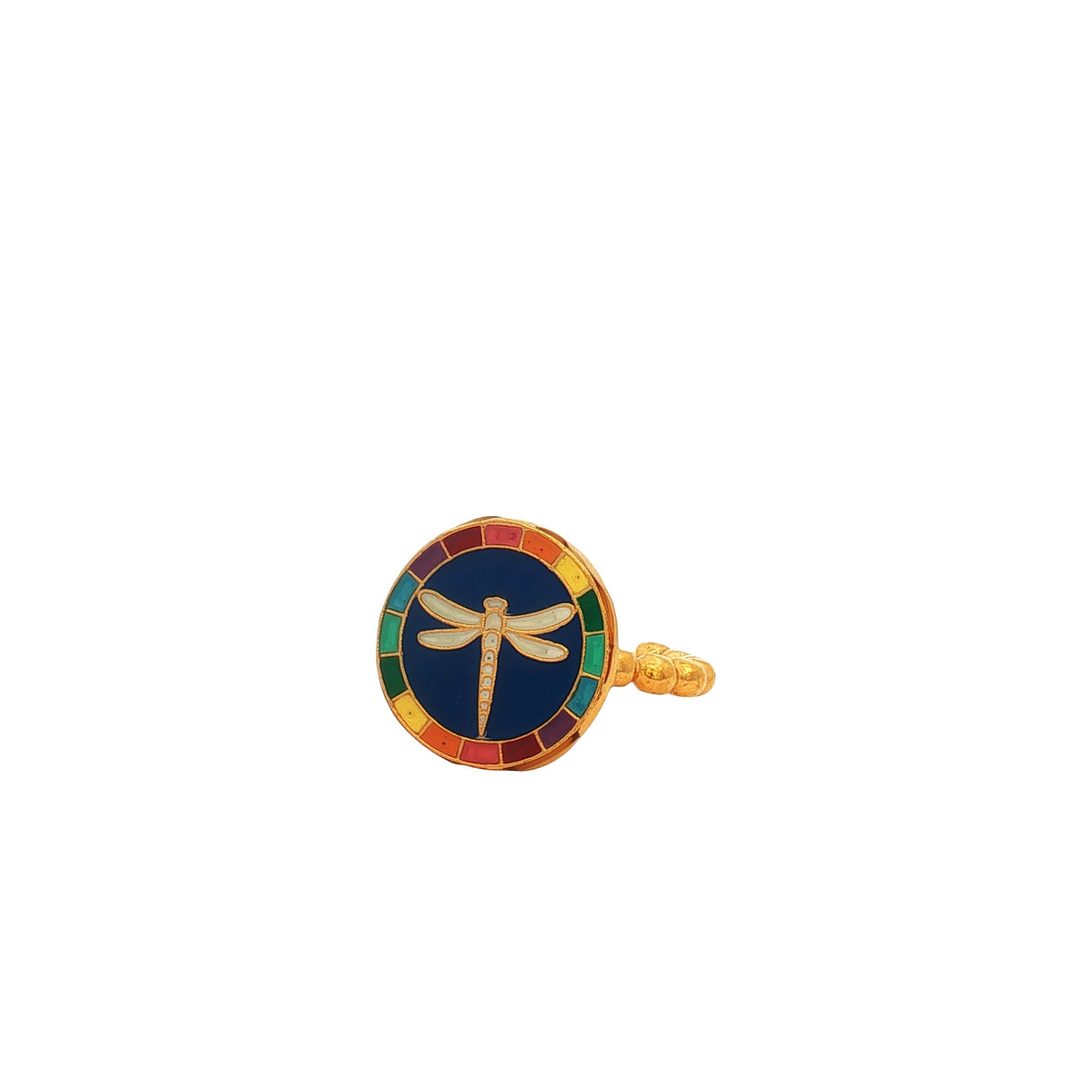 Anillo Libélula Esmaltado