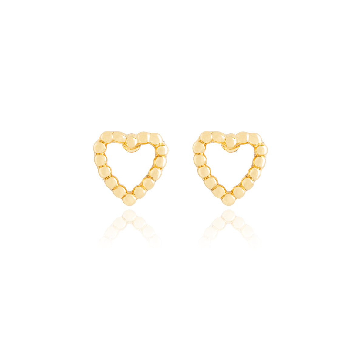 Broquel Corazon Dorado