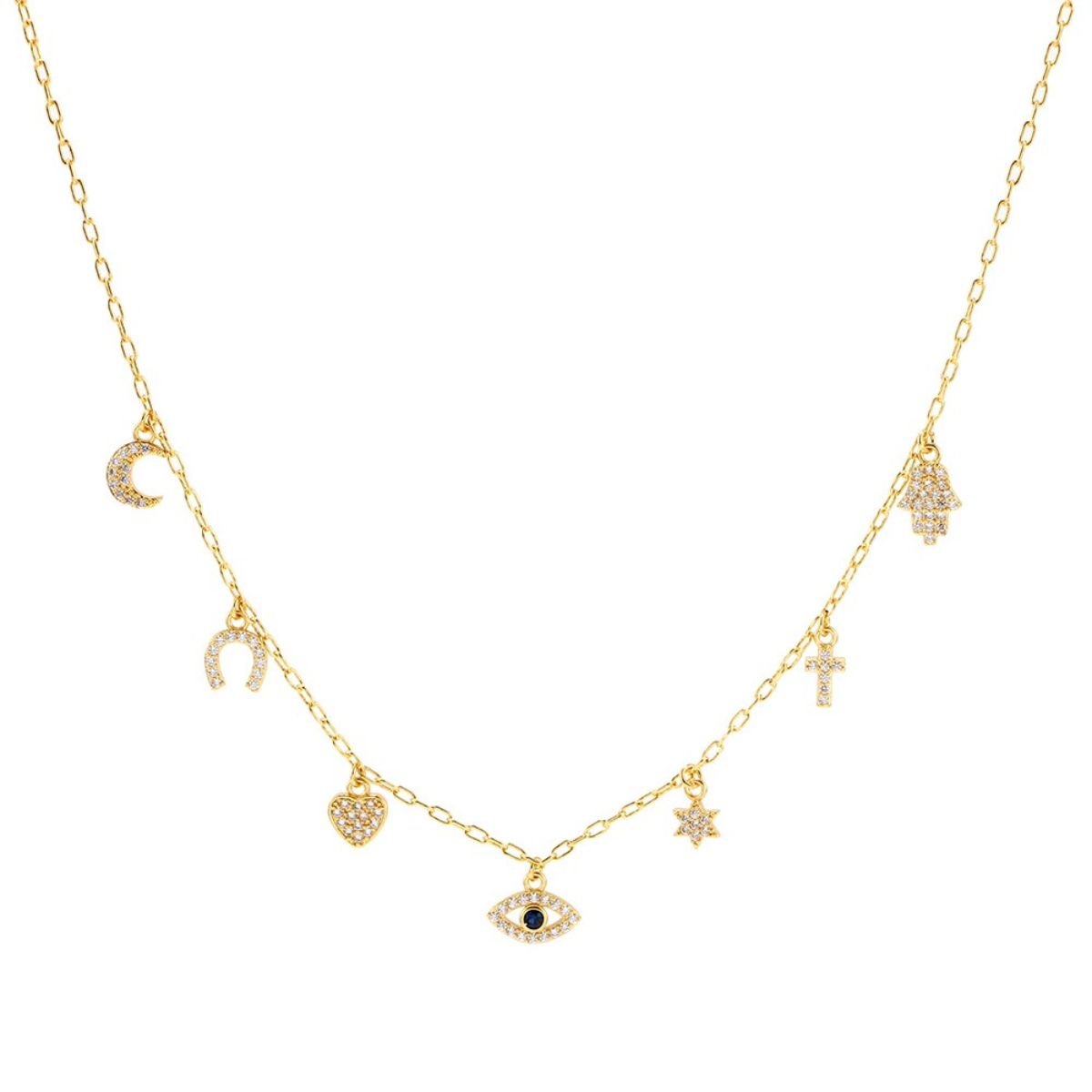 Collar Dijes Buena Suerte