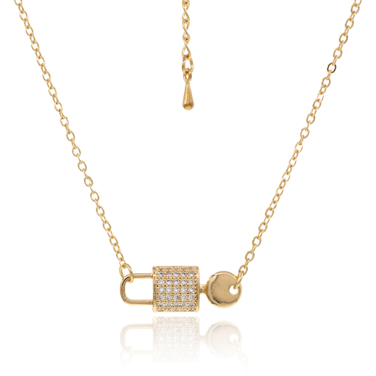 Collar Candado Con Llave