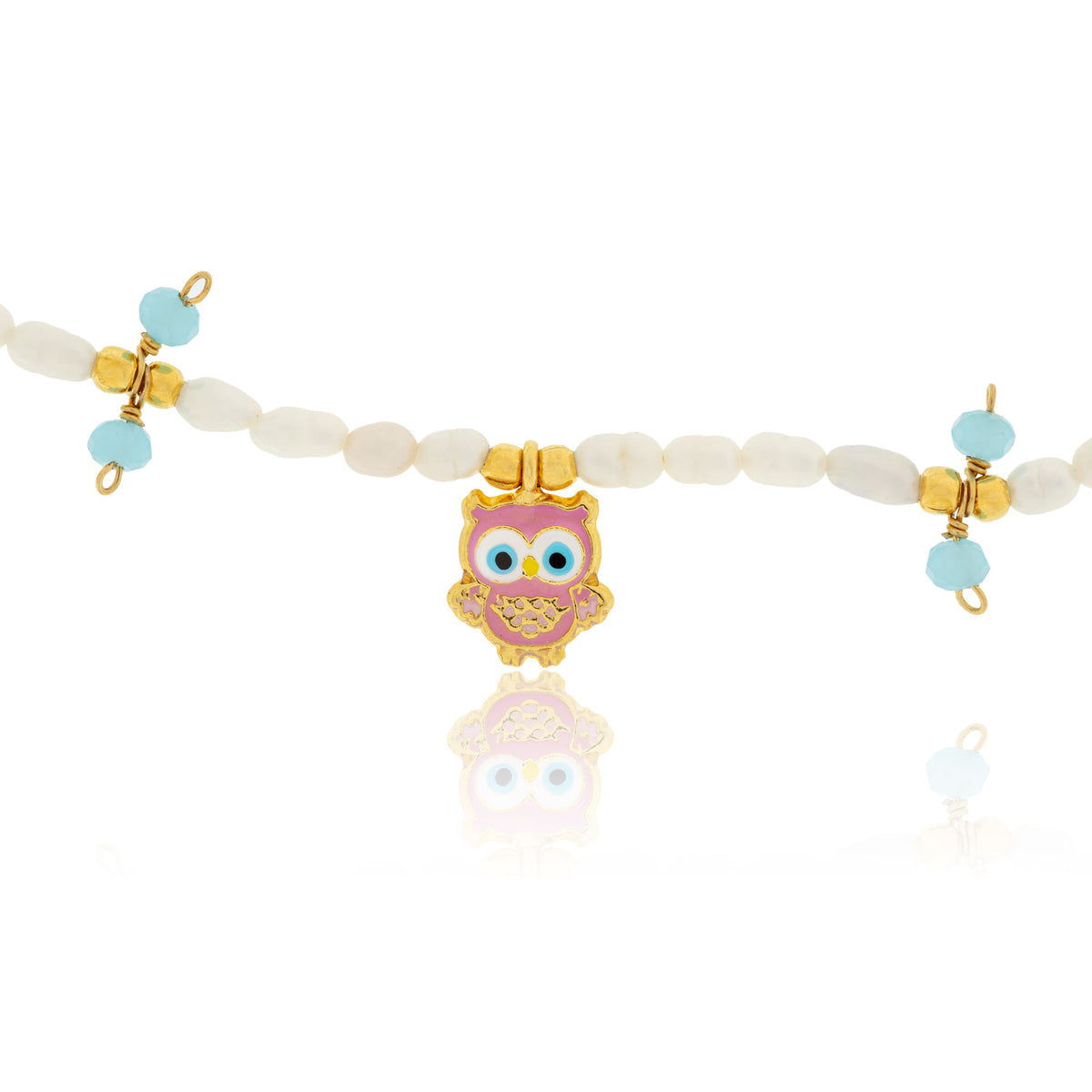 Collar Perlita Búho
