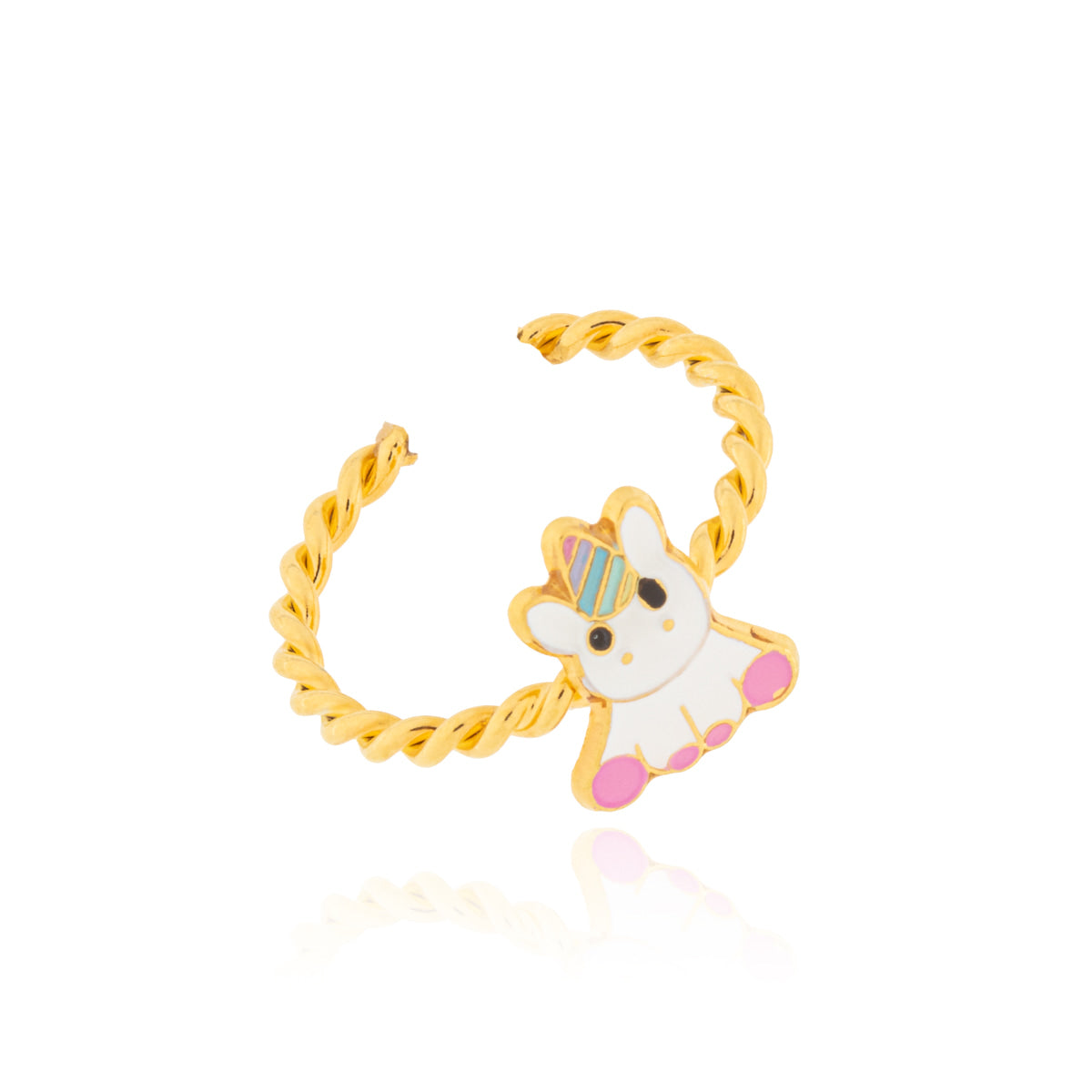 Anillo Unicornio Sentado