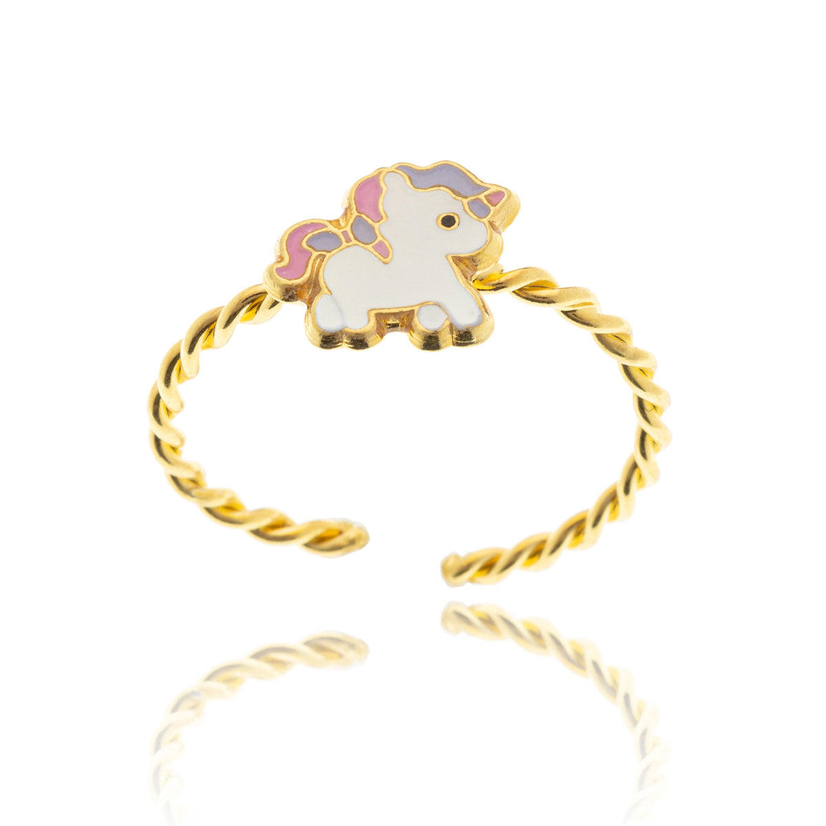 Anillo Unicornio Cuerpo Completo