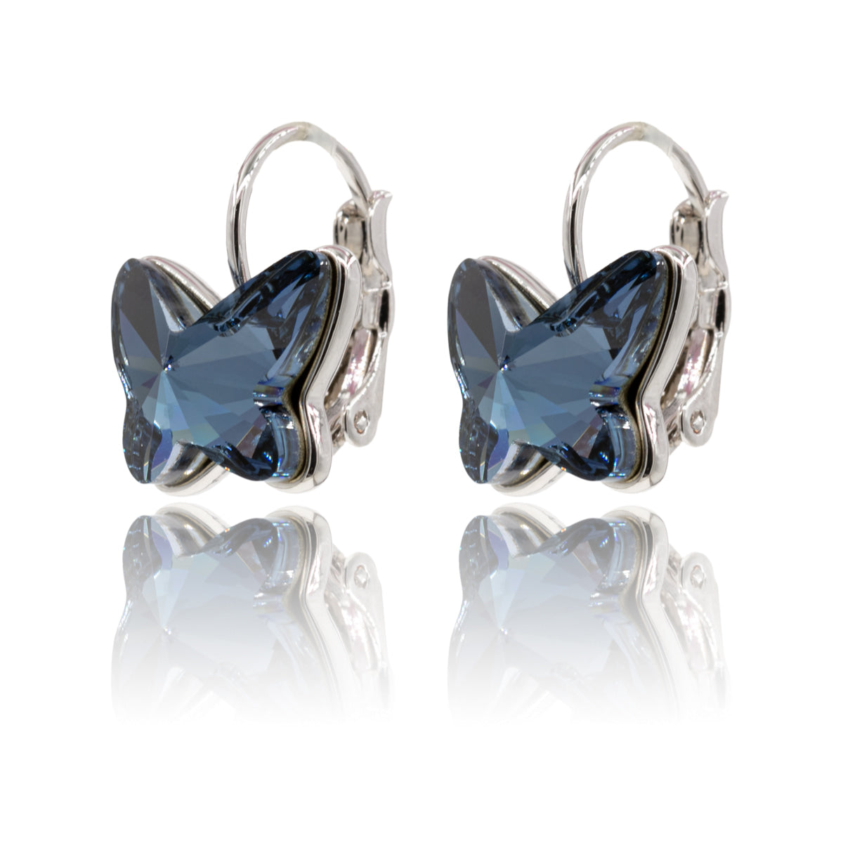 Arete Mariposa Azul