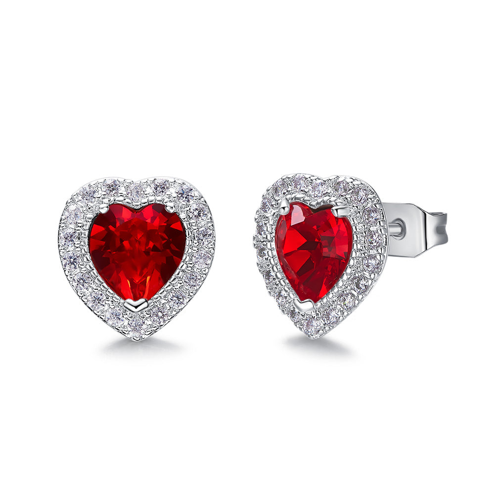 Arete Corona Corazón L. Siam