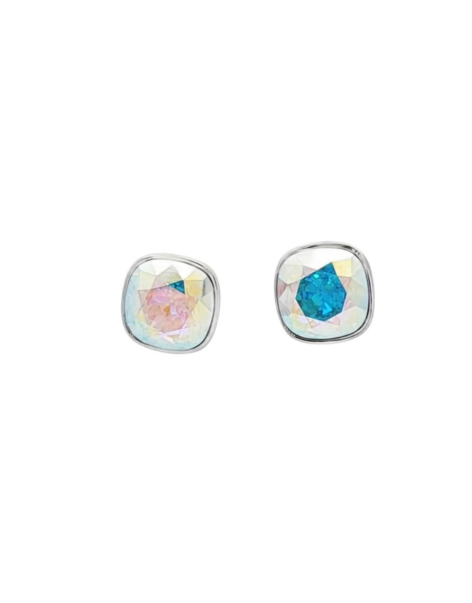 Arete Cuadro Triple Lazo