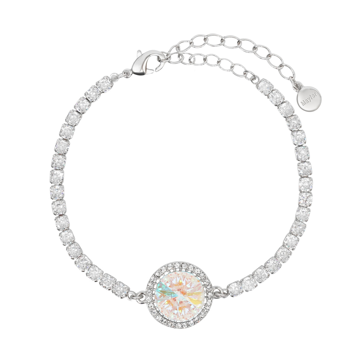 Pulsera Tenis Cristal Ab