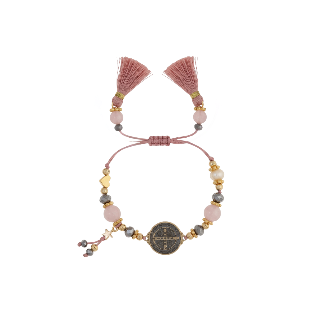 Pulsera San Benito Rosa