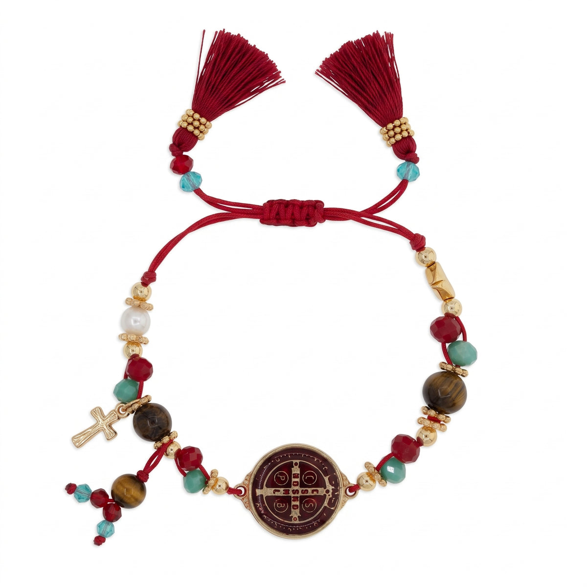 Pulsera San Benito Roja