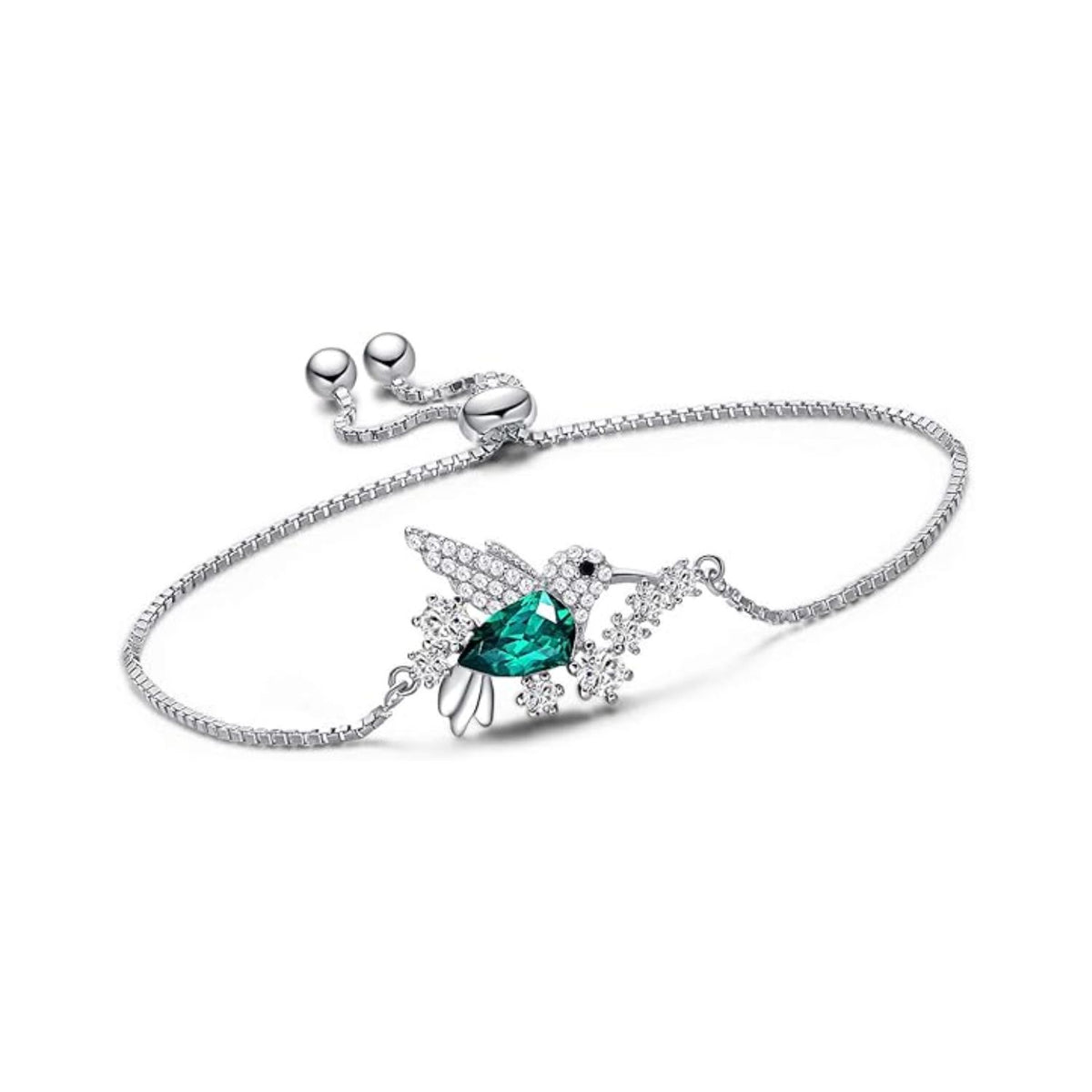 Pulsera Colibri Esmeralda