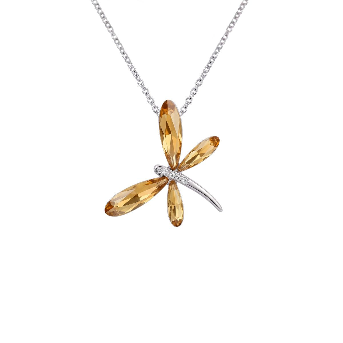Libélula Cristal Dorada