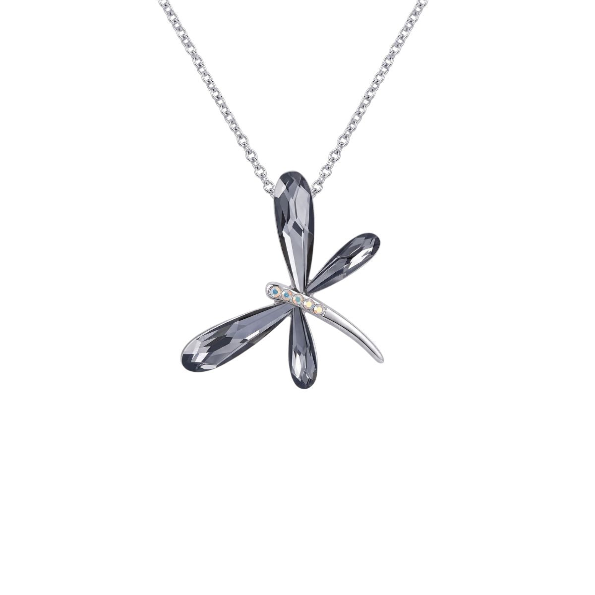 Libélula Cristal Silver Night
