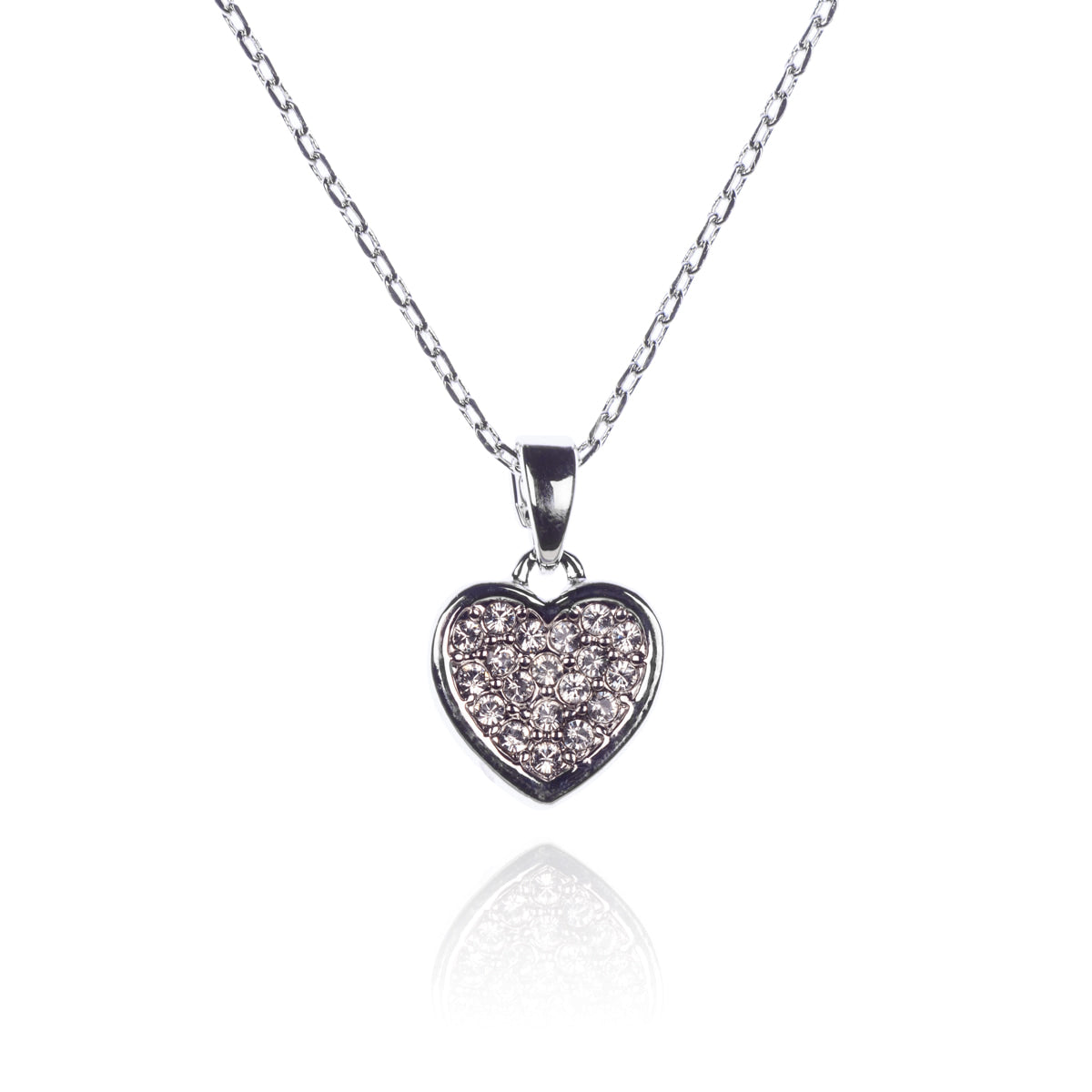 Dije Corazón Pavé