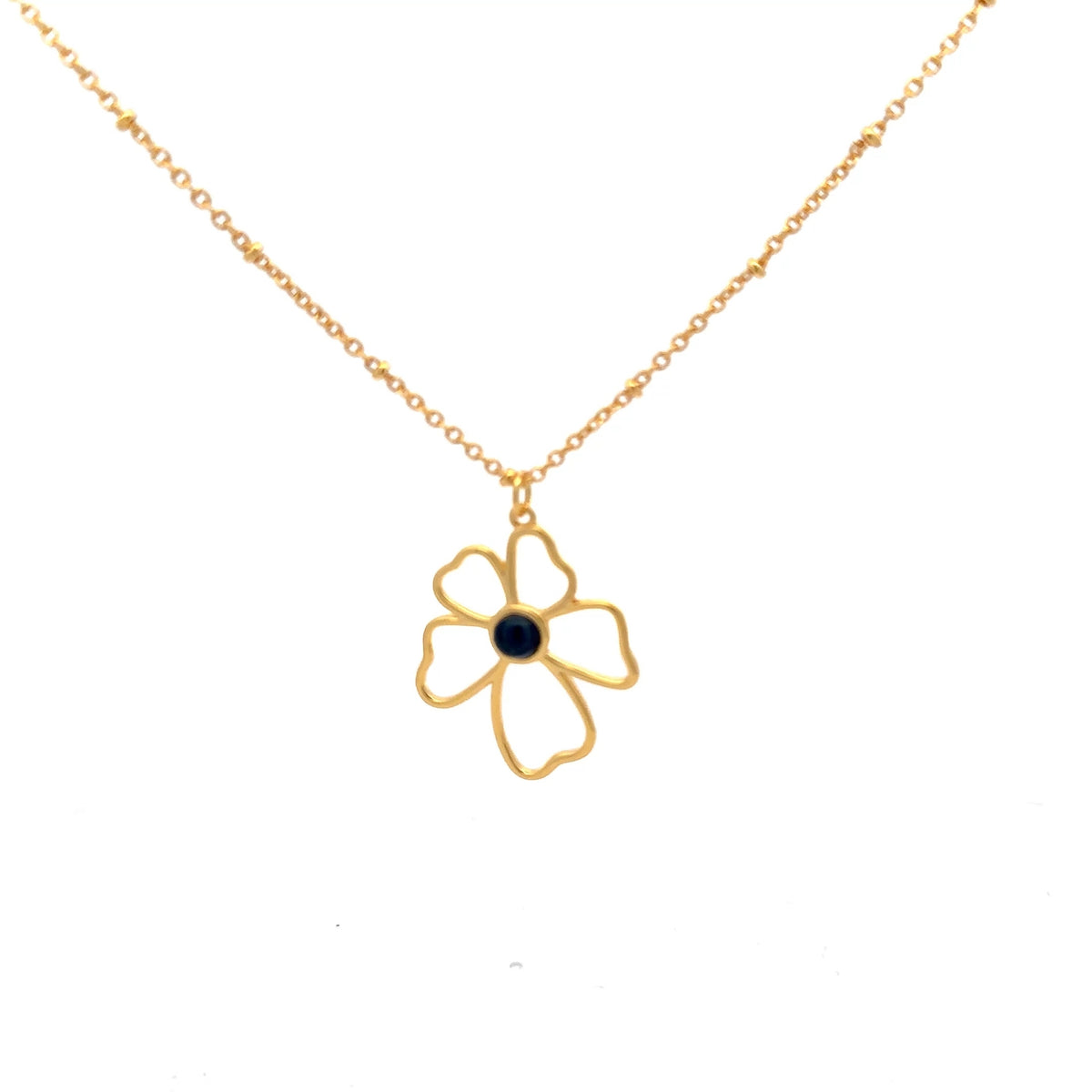 Collar Mood Flor Ch Dorada