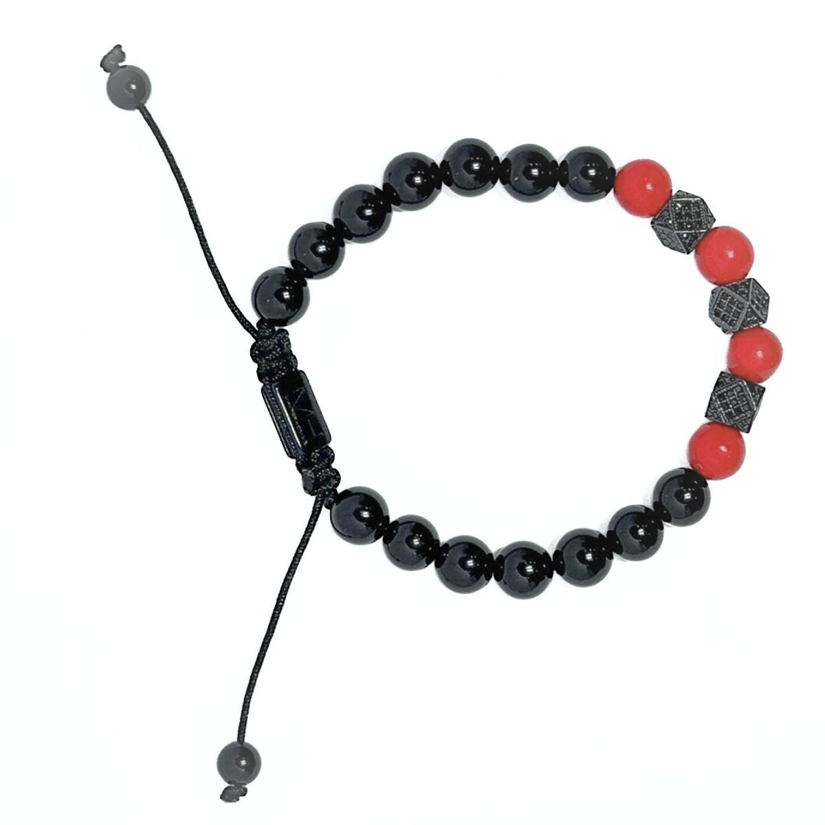 Pulsera Roja Con Rombo