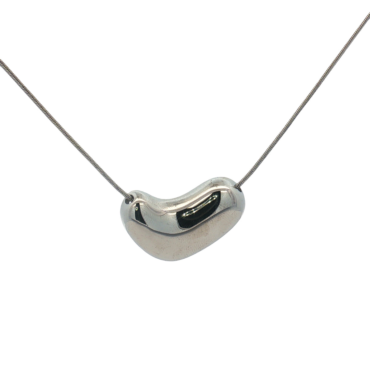 Corazón Irregular Plateado