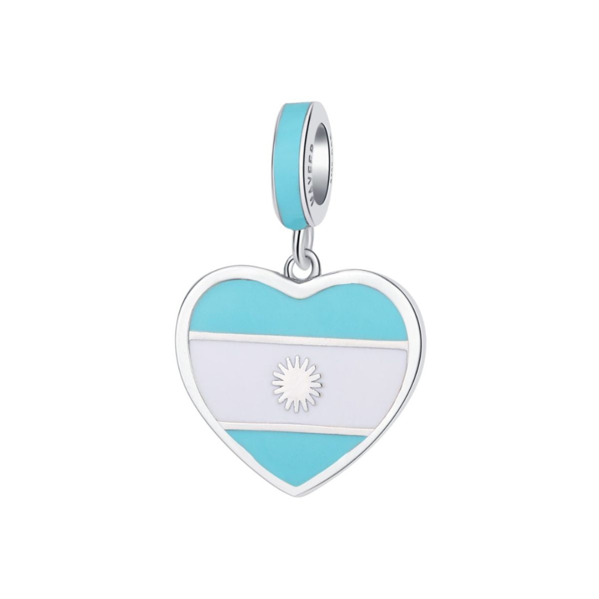 Charm Corazón Plata Argentina