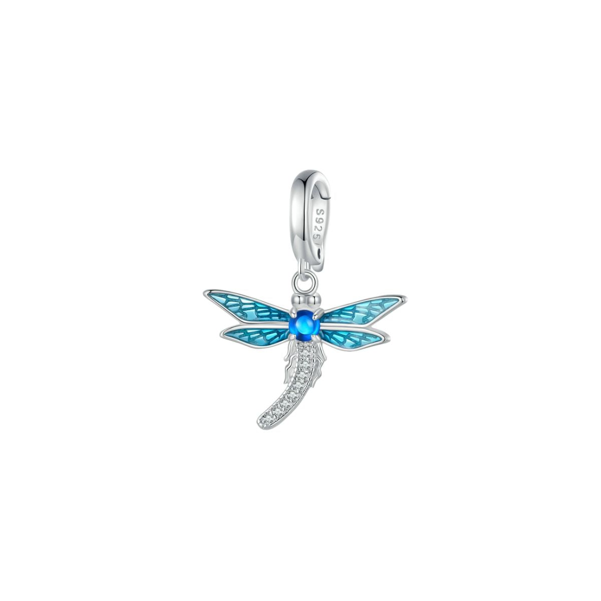 Charm Libélula Azul