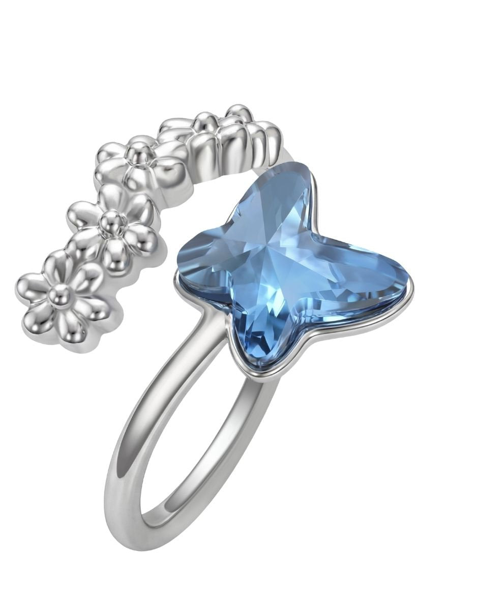 Anillo Mariposa Azul