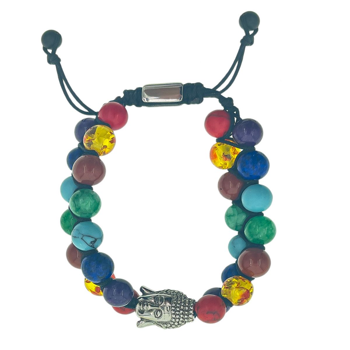 Pulsera 7 Colores De Los 7 Chakrascon Buda