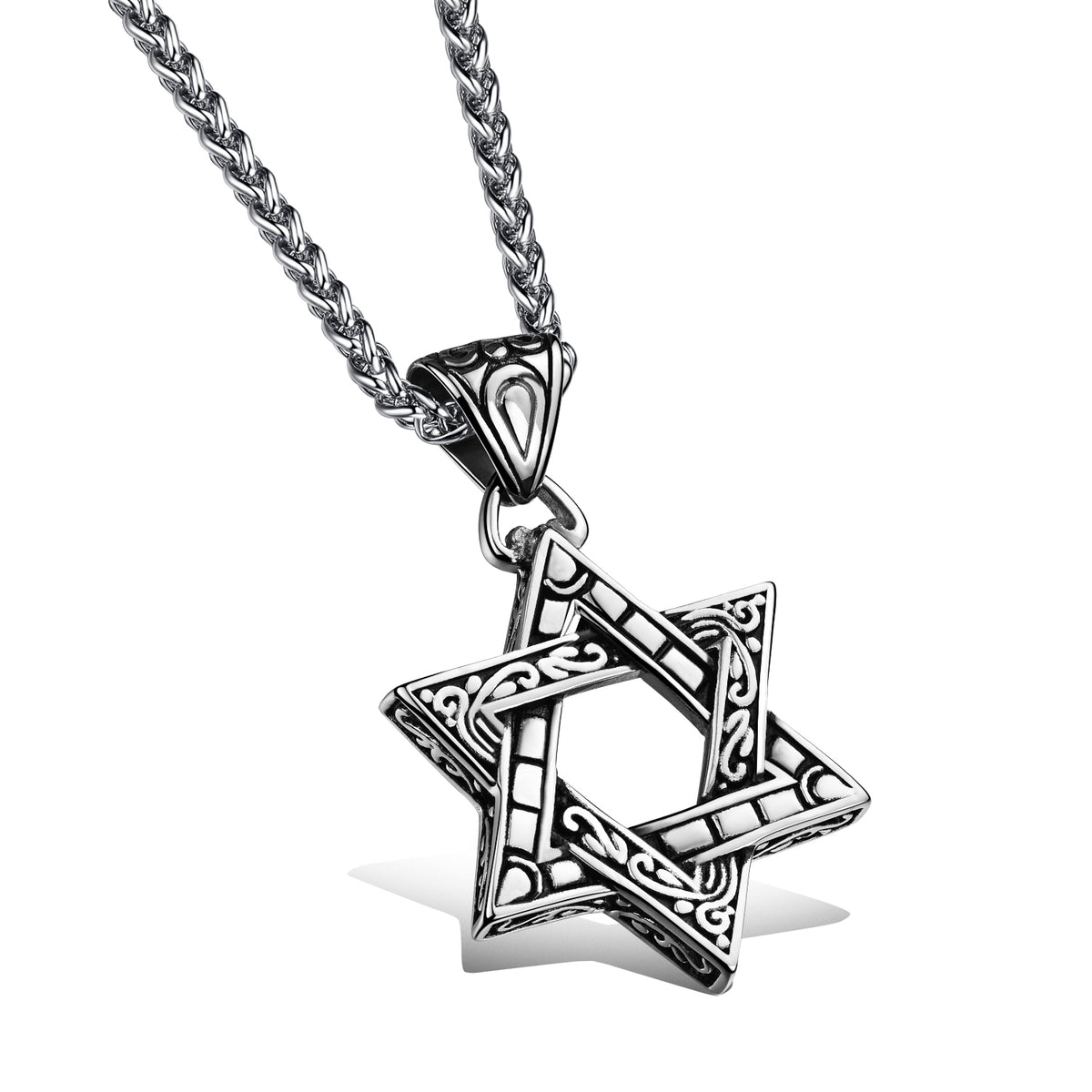 Cadena Acero Estrella David
